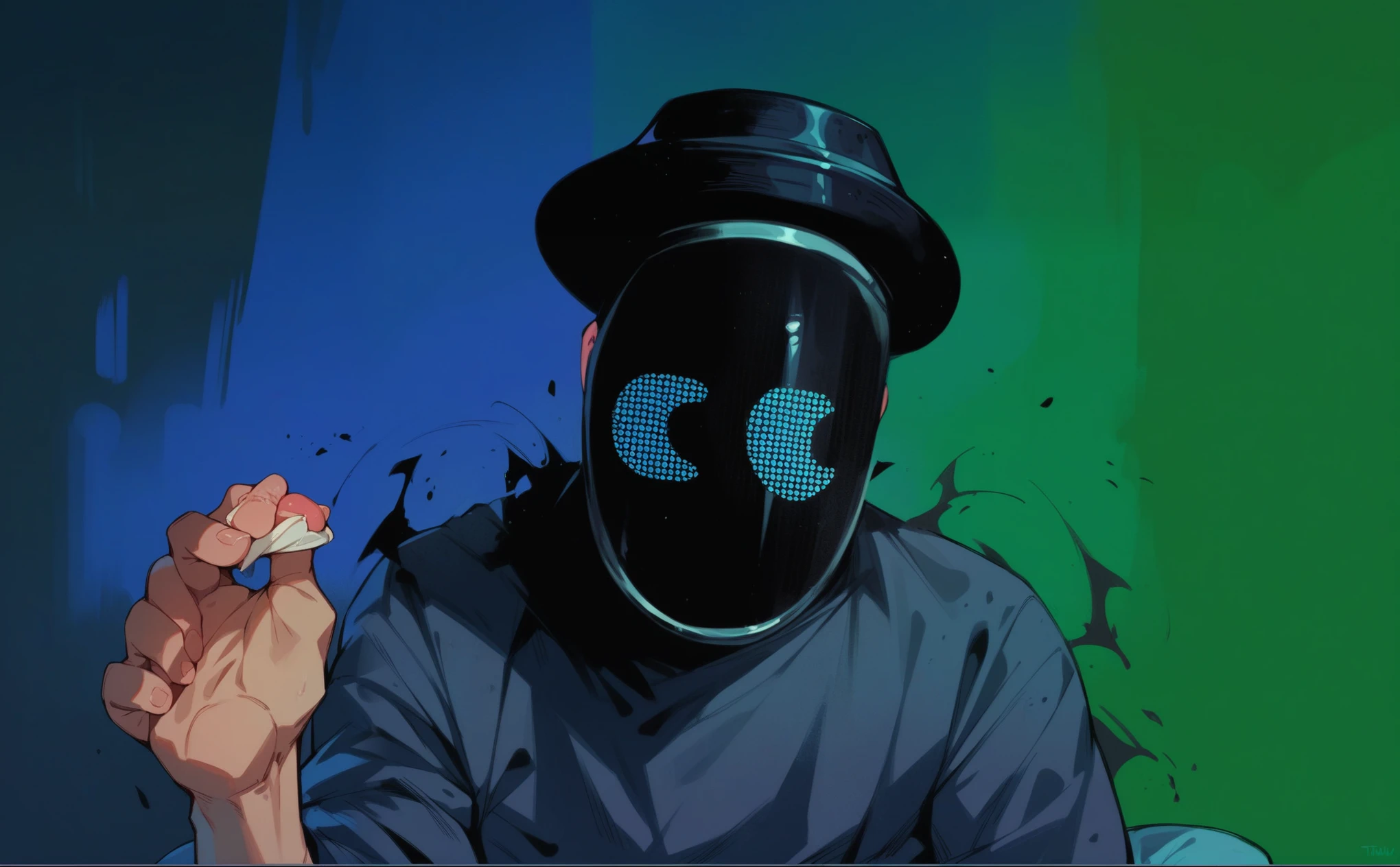 there is a panda bear with a hat and a top hat, qualidade insana, mafia, panda, gangster, GMD, Panda Panda Panda, cutecore clowncore, Jogo, espiar o horror, de alta qualidade], sinistro-chapeleiro, caos, elegante, vapor, HD Mod |, Jogo de FPS, murderous carnival freak, Rorschach