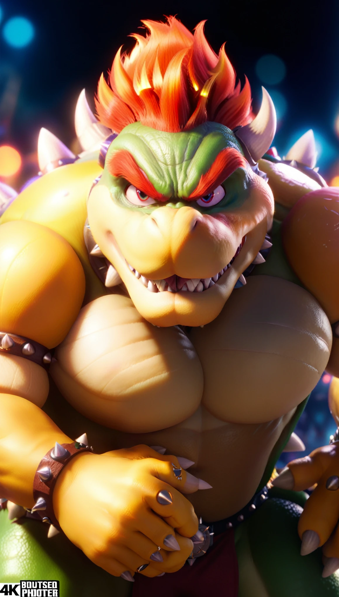 cinematic photo bowser, fantasy world  . 35mm photograph, film, bokeh, professional, 4k, highly detailed  