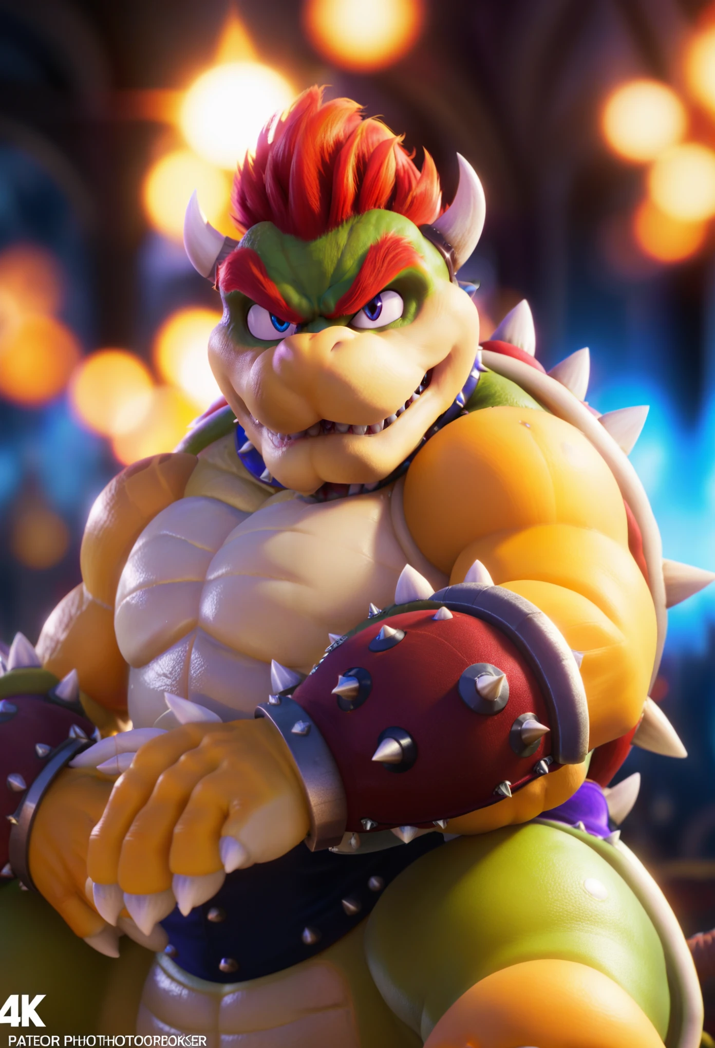 cinematic photo bowser, fantasy world  . 35mm photograph, film, bokeh, professional, 4k, highly detailed  