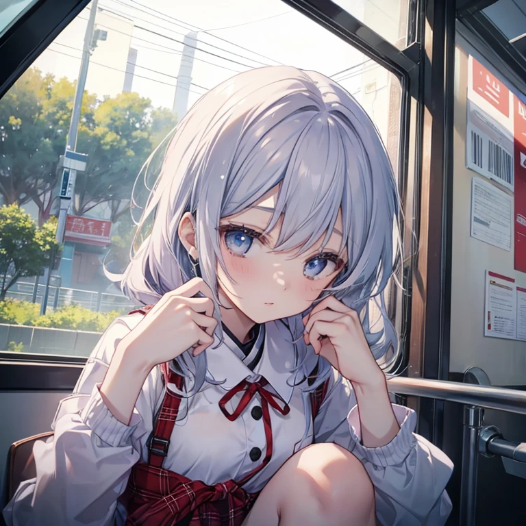 score_9, score_8_up, score_7_up, source_anime, best quality, masterpiece,ultra-detailed,official art, absurdres, highres, waifu2x, break,1girl, school girl, short hair, beautiful detailed eyes, sit, open mouth, (yawn:0.3), sleepily,night, train, break,(clear line illustration:1.2),very high resolution, very aesthetic, super detailed skin, Best sexual lighting powered by famous artist, 8k,ero picture,beauty illustration,photoshop_(medium),,(Detailed Lighting),