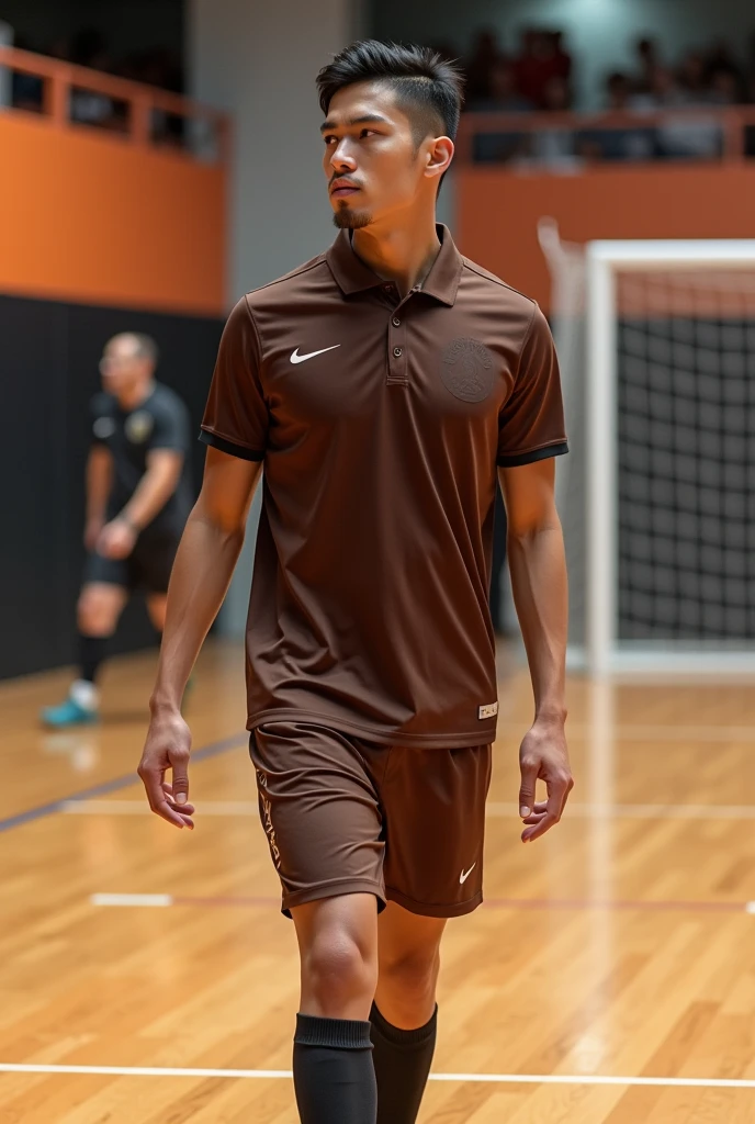 best quality, masterpiece, highres, detailed, perfect anatomy,  <lora:Detail - more_details:0.2>, PETeacherCh, <lyco:PEteacher-10:1.0>, 1man, school, jersey, sportswear,