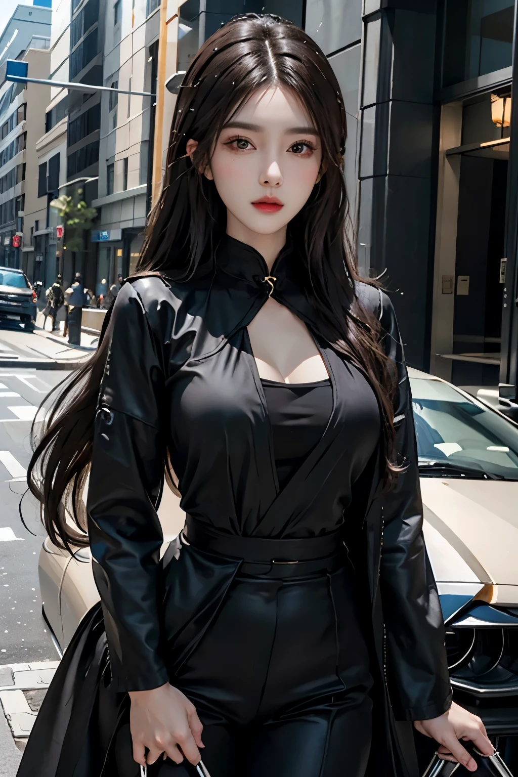 (最高qualityのディテール)、Realistic、8K Ultra HD、High resolution、(One Girl:1.2),(Fatal Beauty,Attractive beauty) ,(A supple and powerful physique),(Sensual charm),(Mysterious charm:1.1),(Captivating silhouette),The 超detailedな、高qualityのテクスチャ、Intricate details、detailed、非常にdetailedなCG、高qualityの影、detailed 美しく繊細な顔、detailed 美しく繊細な目、Written boundary depth、Ray Tracing、20th generation、Cute K-Pop Girls、(The Face of Ulzan in Korea)、Thin face、(Urzan-6500-v1.1:0.6)、PurerosFace_v1、Glowing Eyes、Perfect body、 Viewer Display、(最高qualityのディテール:1.2)、Realistic、8K Ultra HD、High resolution、Close-up of a woman, realistic girl rendering, 8k artistic german bokeh, Enchanting girl, Real Girls, Gurwitz, Gurwitz-style artwork, Girl Roleplay, Realistic 3D style, cgstation Popular Topics,, 8K Portrait Rendering,(truth,truth:1.4),(Sparkling eyes girl:1.2)、The 超detailedな、高qualityのテクスチャ、Intricate details、detailed、非常にdetailedなCG、高qualityの影、detailed 美しく繊細な顔、detailed 美しく繊細な目、Written boundary depth、Ray Tracing、20th generation、Cute K-Pop Girls、(The Face of Ulzan in Korea)、Thin face、(Urzan-6500-v1.1:0.6)、cheek、Glossy Lips、、High resolution, Best image quality, 最高quality, Realistic, 超detailedな, Photo realistic, 4K 8K Ultra HD Full Color RAW Photos, Fujifilm(Medium format), Hasselblad, Carl Zeiss, Incredible dynamic range photography(utility_art:Smooth-768:1.1),High resolution, High pixel count, 明確なdetailed, Clear images, Natural color reproduction, Noise Reduction, High fidelity, quality, Software Improvements, Upscaling, Optimized Algorithms, Professional-level retouching,
1. Oversized coat:
The coat is、Choose an oversized design that covers from shoulders to knees.。Color is classic navy or black、or warm khaki or beige, hang on.、Choose colors that match the season。
2. Knitted sweater or turtleneck:
To protect yourself from the cold、Knitted sweater or turtleneckを選択してください。Match the texture and color of the knit to the coat.。
3. Wide leg pants:
For pants, Choose a wide-leg design、Combines ease of movement and style。Denim in dark tones or black trousers will look good.。
4. Knee-high boots:
What is included in an oversized coat、足首からふくらはぎまでカバーするKnee-high bootsとの組み合わせ。Boots are black or dark brown and chic.、Gives a stylish impression。
5. accessories:
シンプルなゴールドまたはシルバーのaccessoriesを選択してください、Add elegance to your outfit。for example、Long necklaces and large earrings are recommended.。
6. Handbags:
Handbags、Choose a color that matches the tone of your outfit.。Shoulder bags and tote bags are convenient and stylish。
7. Compensateと髪型:
Compensate, Choose natural colors that flatter your skin。Wavy Hair、By creating loose curls、Appeal to softness。