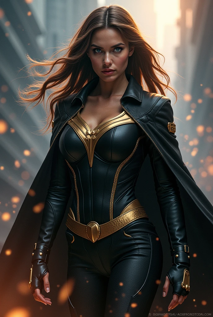 Emma Watson as a superhero 