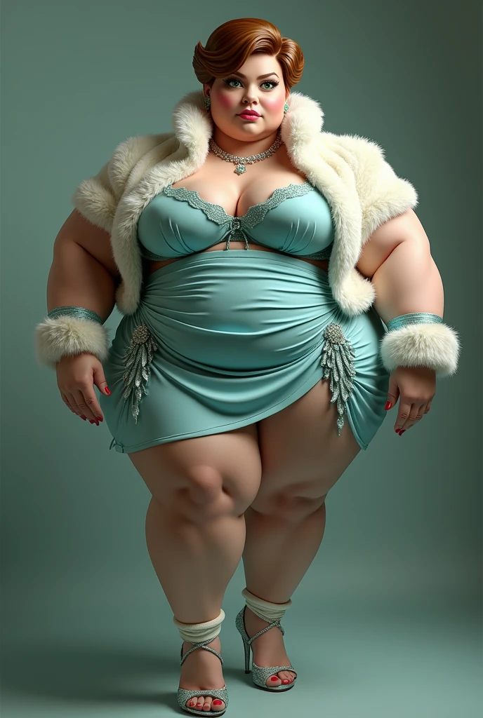 Elderly ssbbw thick Jessica_rabbit teacher with gigantic booty,gilf, very wide hips,thick hips,very thick thighs,largest haunches ever , gigantic buttocks , on all fours,cellulite,lingerie, twerking on stage in nightclub ,side view 