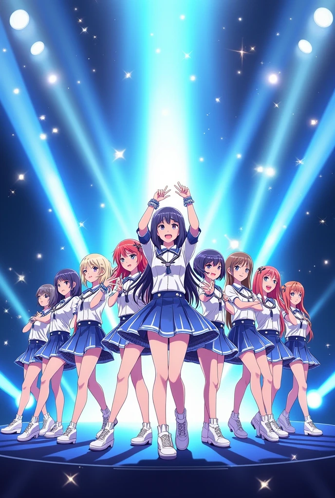 (masterpiece: 1.2, highest quality, masterpiece, Clearer images), (Vibrant colors), ((Take clear photos even from a distance)), (Multiple Girls), (Harem), (School classmates), (((All school uniforms have the same design))), (((Everyone is wearing the same dark blue skirt))), (()), ((prostitution婦)), (prostitution宿, On the bed), (cute Japanese((6 girls))), (((infant'F, ((Group shot)), (Group selfie), Wide-angle, Soft Light, ((((Laugh with your mouth wide open)))), (Slightly larger breasts), ((prostitution)), (lure), ((viewers love it)), (((A lot of hearts are flying))), nsfw, crotch grab, Sweating