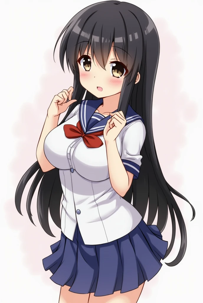 round glasses, big boobs, two braids, Covered in semen, sexual illustrations, japanese woman, pubic hair, full body image, school uniform, touch male genitals