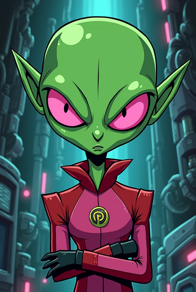 Cute alien and aura