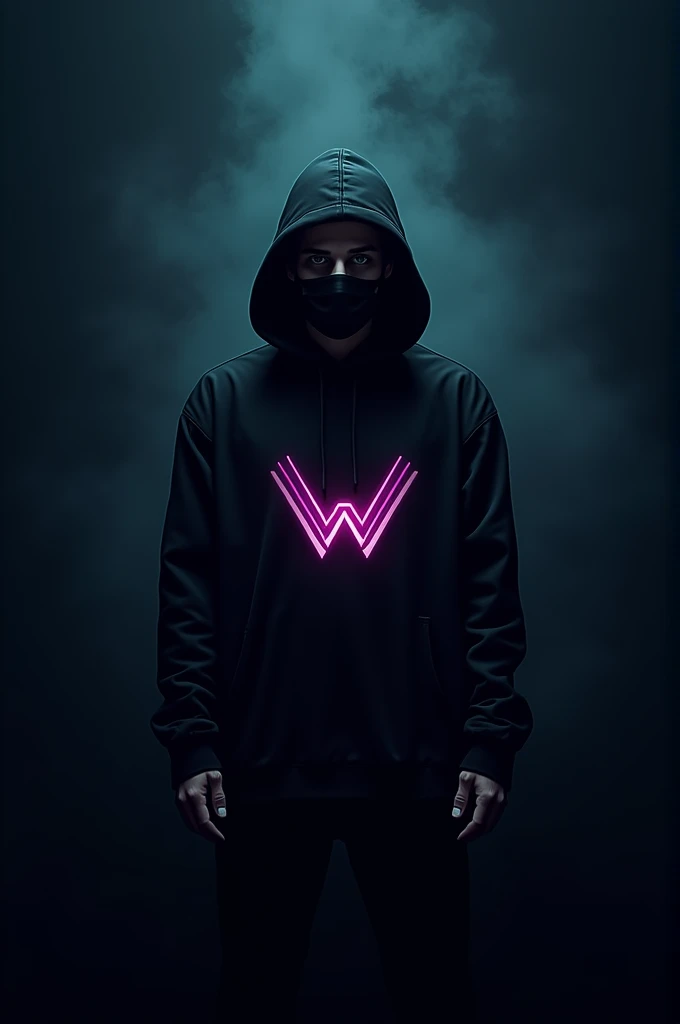 Create a series of trendy urban streetwear designs featuring the 'Urban Pulse' logo. The clothing should include t-shirts, hoodies, and jackets, showcasing the bold, modern logo prominently. Use dynamic color schemes like neon blue, electric purple, and bright orange on black, white, and metallic fabrics. The logo, with its pulse or heartbeat motif, should be placed creatively on the chest, back, or sleeve, highlighting the brand's youthful and energetic identity. Incorporate elements like graffiti, abstract patterns, or geometric shapes to enhance the urban, bold vibe of the brand.