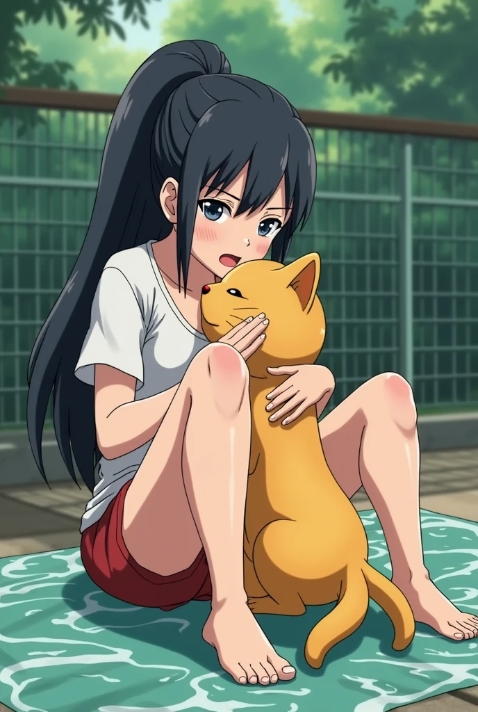 score_9, score_8_up, score_7_up, 1girl, suguha \(sword art online\), tanlines, rolling eyes, (1dog:1.5), fucking, large breasts, dog collar, dog park setting, gradient background, white border, rough sex, forceful sex, motion lines, pussy, 2D, anime, pleasure, drooling, exposed breasts, exposed pussy, nudity, kneeling, on all fours, dog collar on neck, leash, pixel art, pixel,