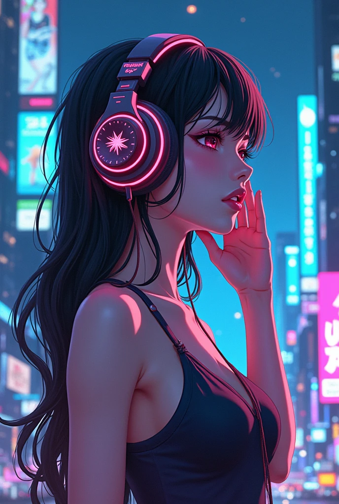 bristol sound,
techno,
ambient,
60's blues,
jazz,
hip hop rhythm,
Decadent and languid atmosphere
woman,
sight,
whole body,
anime character,
sexy,
refined,
musical