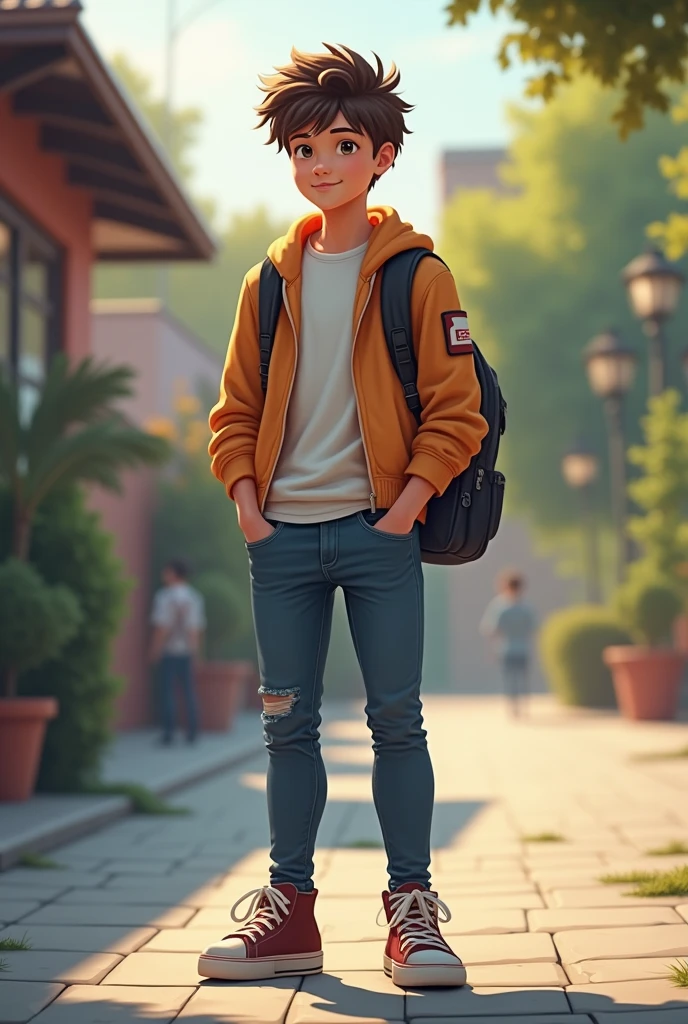 College student no bacground 