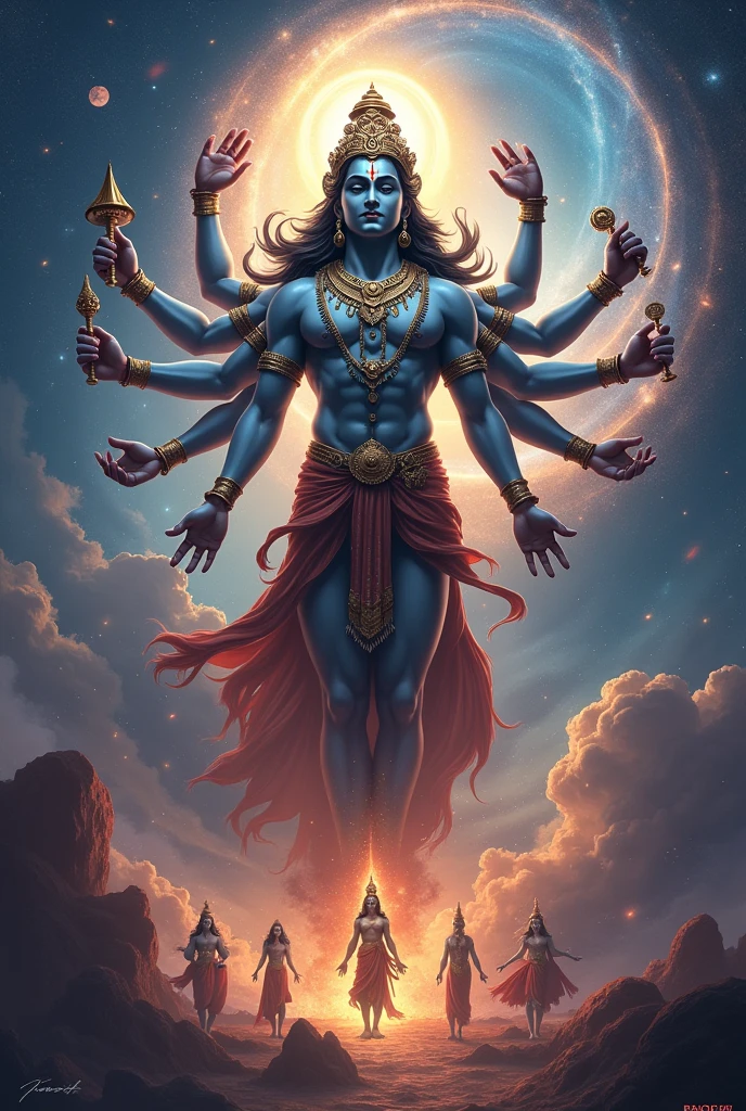 Kaali maa put leg on mahadev