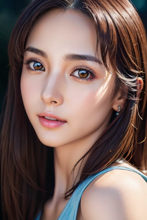 ((Highest quality)),(超High resolution),(Very detailed),(Detailed Description),((The best CG)),(masterpiece),Ultra-detailed art、(Highest quality、8k、32K、masterpiece)、(Realistic)、(Realistic:1.2)、(High resolution)、Very detailed、Very beautiful face and eyes、1 female、Tight waist、Delicate body、(Highest quality、Attention to detail、Rich skin detail)、(Highest quality、8k、Oil paints:1.2)、Very detailed、(Realistic、Realistic:1.37)、Bright colors、Beautiful Japanese Woman、Detailed face、Smooth Skin