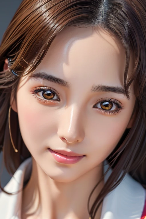 ((Highest quality)),(超High resolution),(Very detailed),(Detailed Description),((The best CG)),(masterpiece),Ultra-detailed art、(Highest quality、8k、32K、masterpiece)、(Realistic)、(Realistic:1.2)、(High resolution)、Very detailed、Very beautiful face and eyes、1 female、Tight waist、Delicate body、(Highest quality、Attention to detail、Rich skin detail)、(Highest quality、8k、Oil paints:1.2)、Very detailed、(Realistic、Realistic:1.37)、Bright colors、Beautiful Japanese Woman、Detailed face、Smooth Skin