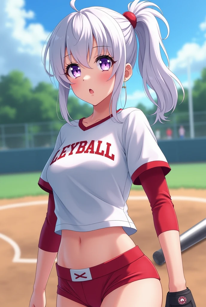 NSFW,masterpiece,Highest quality,High resolution,Very detailed,white\(no game No life\),Long Hair,Multicolored Hair,Hair between the eyes,Gradient Hair,Yellow Eyes,Flat Chest,ponytail,(Cheerleader),See-through,Tank top,Crop top,Micro Mini Skirt,Groin,Hip joint,open crotch lace panties,Knee-high socks,Thigh straps,sports boots,baseball Ground,Audience seats,fence,Frustrated face,blush,Sticking out tongue,Sweat,sexual excitement,(Ecstasy face),(Peeing),(orgasm),(Trembling),squat,Leg spread,(Remote Control Vibrator)