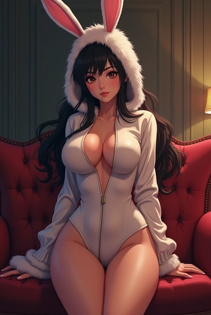 nsfw:0.7、Spread your legs、Sit、smile、Brown Hair,((((Fur Falls))))、((Lots of fur)),Cat background、Photo studio,((((Super big breasts))))、Cat girl、(Cat ear),(((tail)))、((Brown faux fur ultra-mini micro bikini))、((Fluffy fur socks))、((Fluffy fur gloves))、Very beautiful woman、blunt bangs、(Detailed face)、Realistic Skin、((Delicate photo)),(Girl Masterpiece RAW Photo Details:1.25), (Highest quality:1.6), (Ultra-high resolution:1.5), (Realistic:1.75),8k resolution, ,50mm,Absurd, Ultra-detailed,Cinema Lighting、