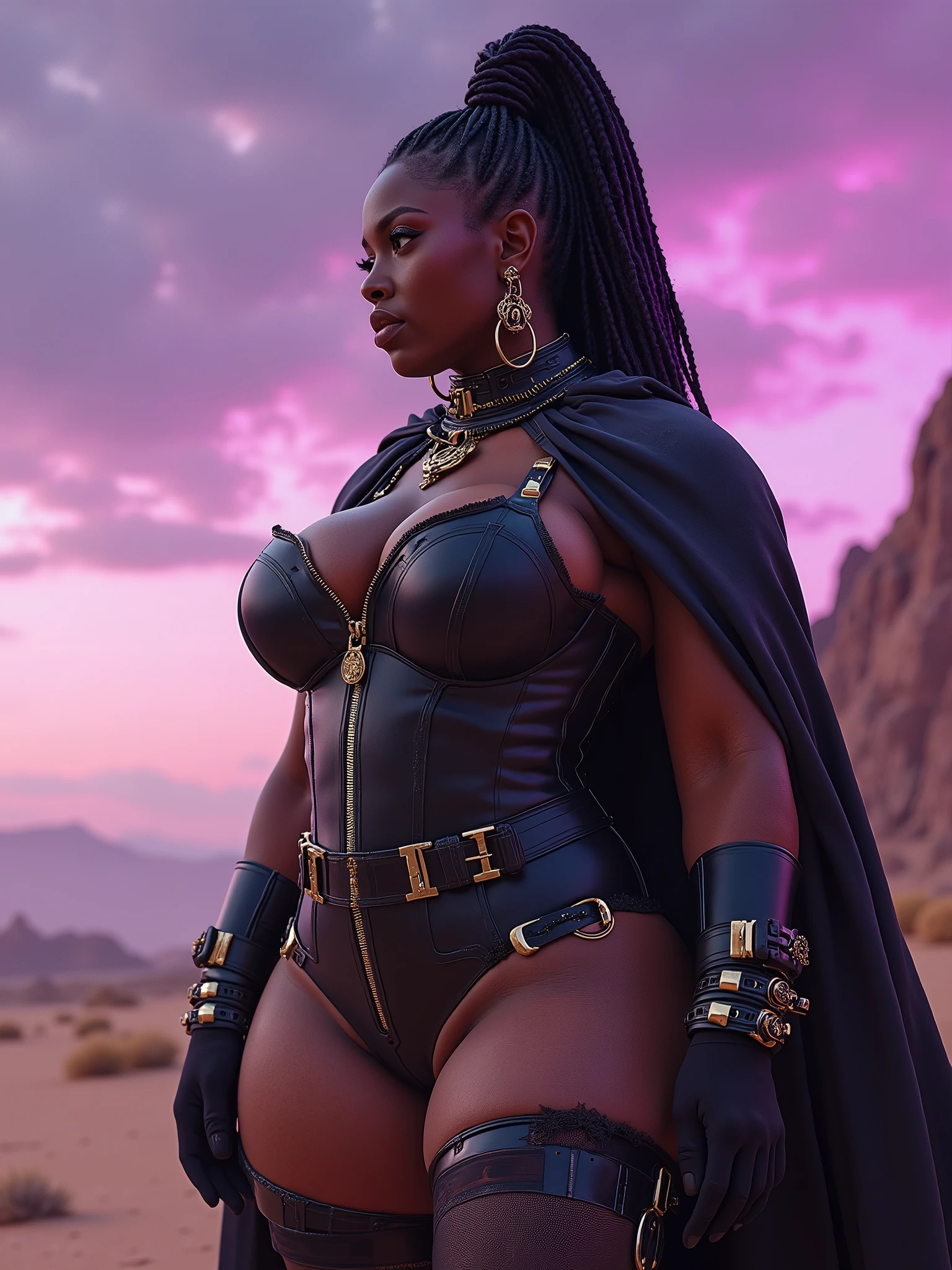 (Obra-prima Black woman beautiful , superheroine), (Ebony Pelé), (BBW, 45 Anos de idade), (seios grandes: 1,9), (clivagem profunda), retrato, (cabelos lisos), (roupa superheroina Supergirl sexy) , coxas grossas, pernas grossas, sensual, hot, sorridente, (Sagging Tits: 1,9) , decotes enormes. ((mesmo personagem, headpe,, side))