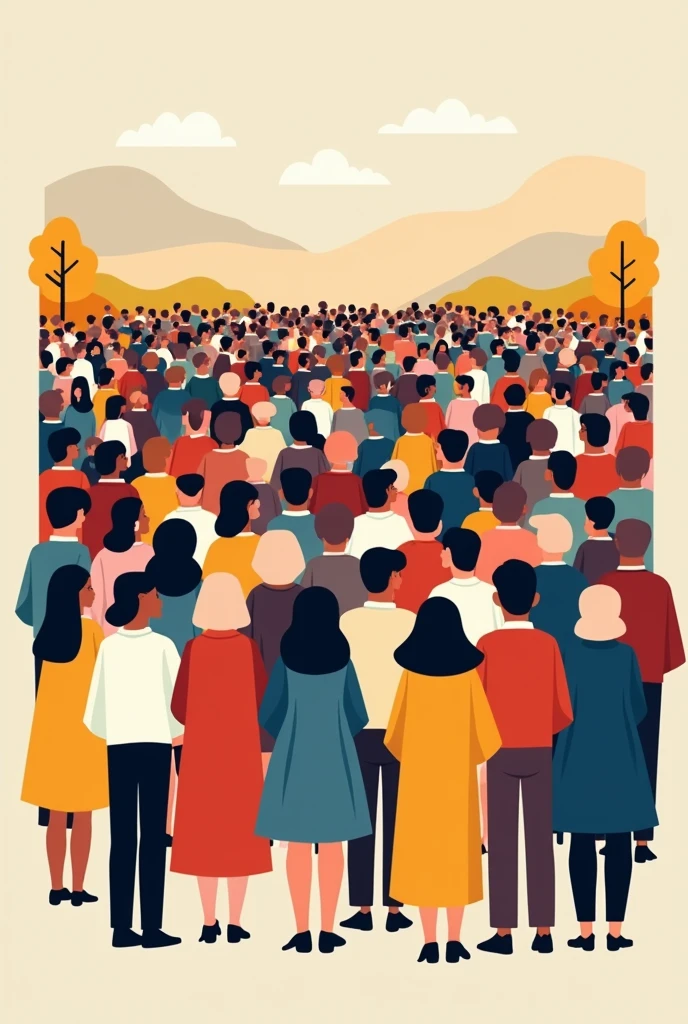 A imagem retrata um grupo diversificado de pessoas unidas em uma comunidade. No centro da imagem, There are people of different ages, ethnicities and genders, simbolizando a diversidade social. People are holding hands, demonstrating unity and solidarity.

Ao redor do grupo central, There are icons representing different areas of social inequality, as education, healthcare, moradia e emprego. These icons are linked to the center group by lines, symbolizing the collective effort to combat inequalities in these areas.

Ao fundo da imagem, There is a skyline with tall, modern buildings, indicando progresso e desenvolvimento social. Above the buildings, there's a bright sun, representing hope and a more egalitarian future.

Na parte inferior da imagem, There's a featured slogan, such as "Together for Social Equality" or "United for a Fairer World". This slogan reinforces the message of solidarity and the importance of collective action in reducing social inequalities.

This image can be used to represent the importance of policies and actions aimed at reducing social inequalities, showing the diversity of people affected by these inequalities and the need to work together to achieve a more just world.