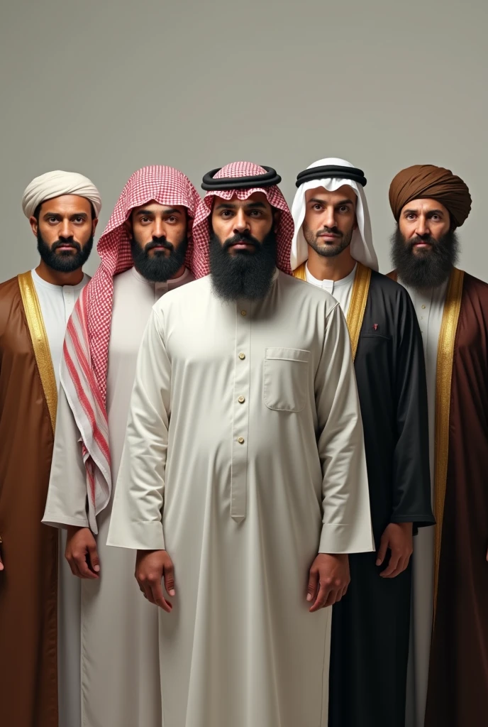 Make mans with Uzbek mustache and Uzbek headdress doppi make for 10 man with uzbek doppi
