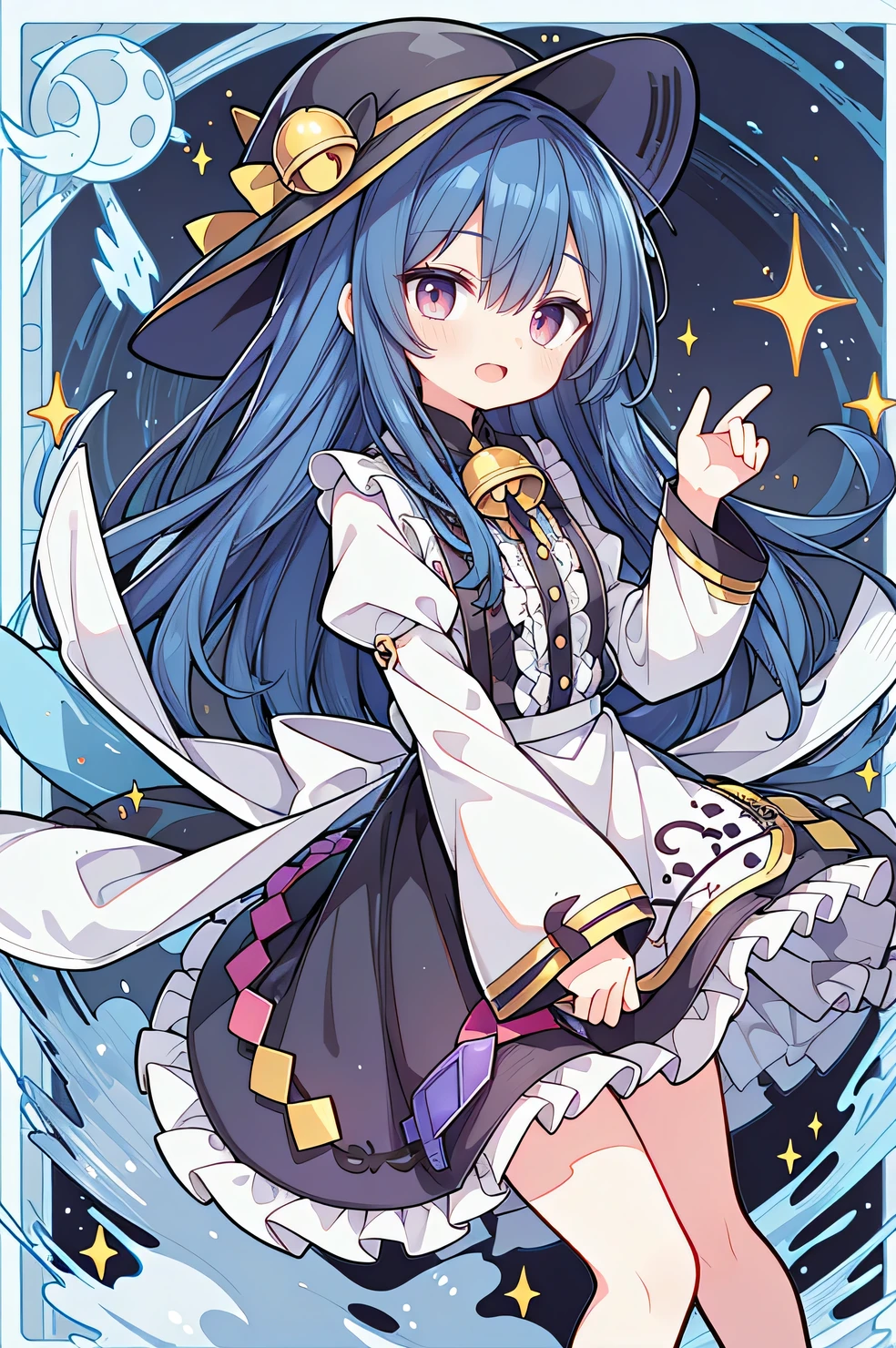 student clothes、neck tie、Gothic lolita、tits out、Eye Highlights、sleeved、sleeveless、Hats、(masterpiece、top-quality、top-quality、watercolor paiting(Curly)、Beautifully Aesthetic:1.2)、(1girl in:1.3)、(Fractal Art:1.3)、looking at the viewers、patterns、(rainbow-colored hair、colourful hair、Half blue and half pink hair:1.2)、Eau、liquids、clouds、colourfull、a smile、Throat and face