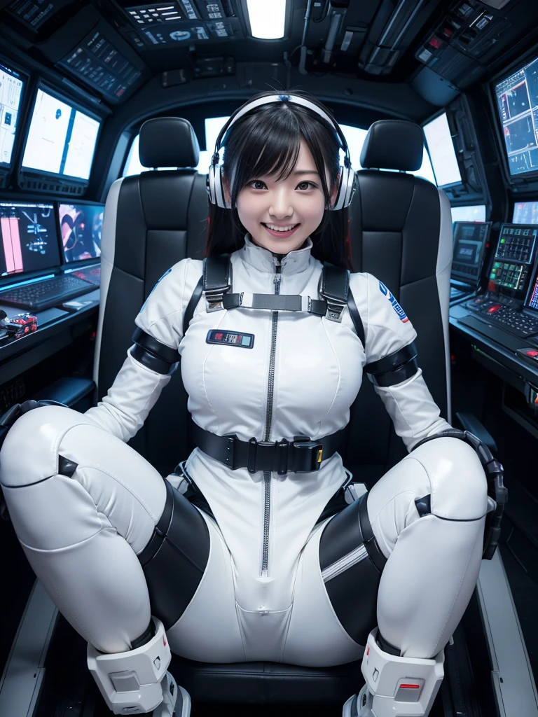 intricately detailed cinematic film still, of (female astronaut, wearing tight orange and white space suit, no helmet), (inside the international space station), (looking out window at planet earth), toned body, cute, perfect face, alluring eyes, (observation module, lens black wide angle temperature 5560 K color nikon D7000 ), (nasa:0.7), tranquility, (highly detailed, hyperdetailed), natural lighting, solid-state led lighting, deep field of view, 8mm lens, f/2.8 aperture, iso 450, sharp focus, gravity