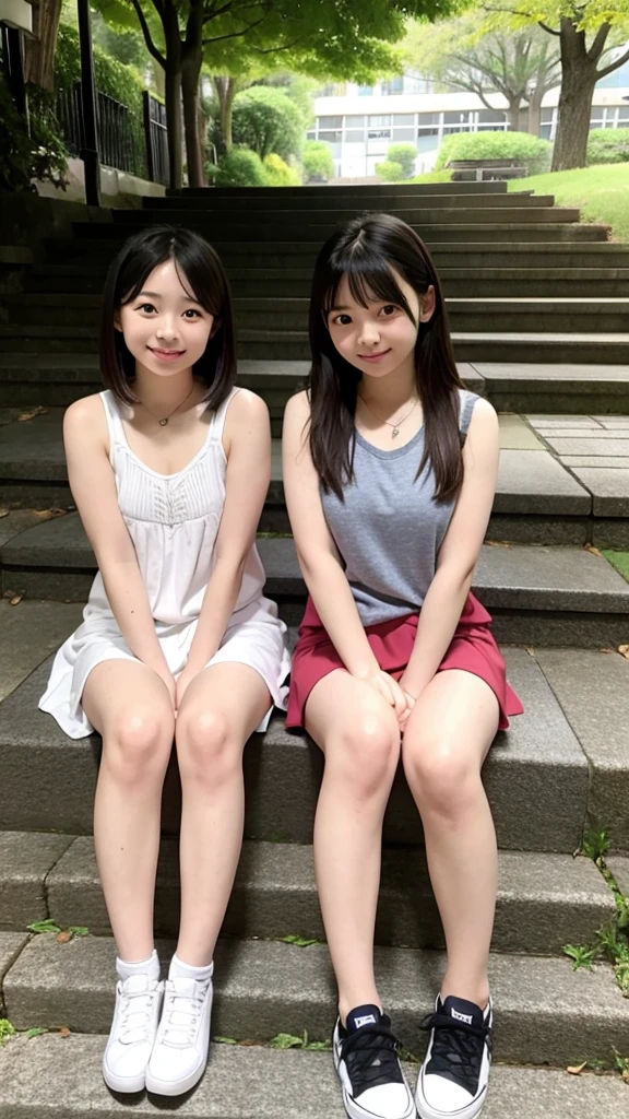 Magazine Cover:1.3、(Beautiful 9 year old Japanese female town Street in Summer,All are under 90cm tall:2.0), Cute face, (Deeply chiseled face:0.7), (freckles:0.6), Soft Light,Healthy white skin, shy, Bob, (Serious face), (Sparkling eyes), Summer Street Corner, thin,Small nippley lower body is wet、Semen leaks from the vagina、Semen dripping from the mouth,((Completely naked))、Show off your attitude、{(2Split Photo:1.3)、(Standing posture、Bend both knees outwards:1.5、Bow-legged:1.3)、(Standing posture、Bend both knees outwards:1.5、Bow-legged:1.3)}、Accurate limbs、Accurate Fingers、Accurate Fingersの本数、White sneakers:1.3、around the girl6People Girls、Cute smile、Laughing with your mouth open