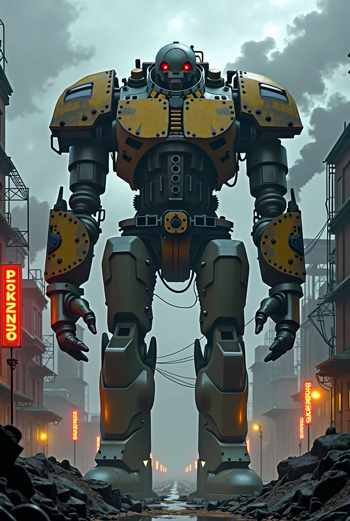 Create a golem in the stinpunk style - SeaArt AI