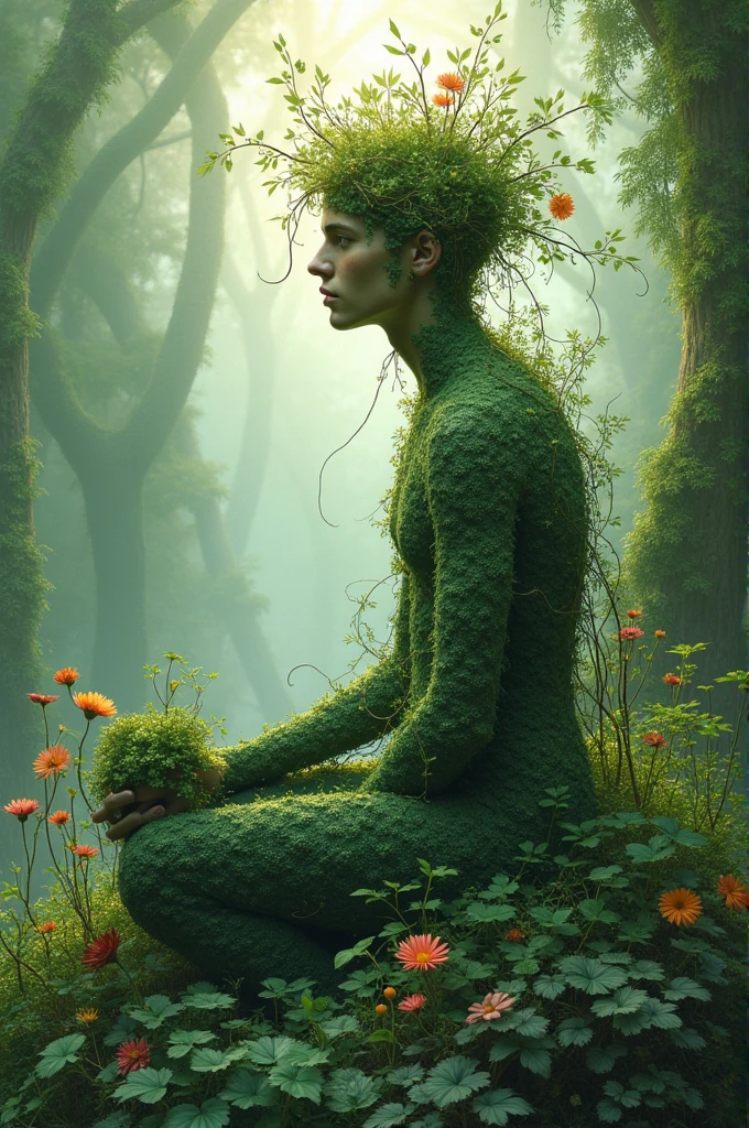 xs_zwr_t1,1boy,solo,nature,plant,flower,tree,forest,leaf,male focus,<lora:xszwr:1>,