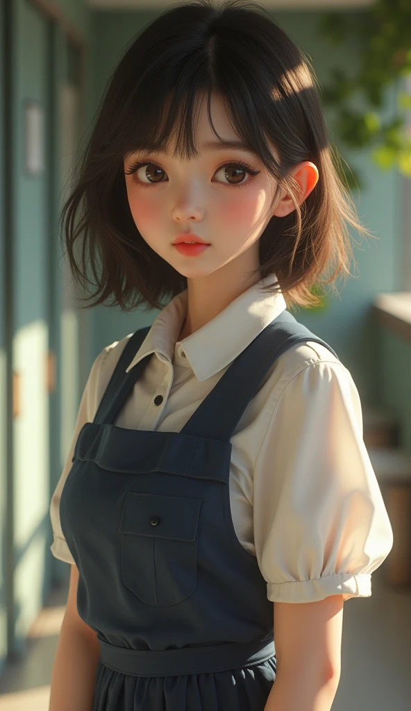 The girl hard work and balancing life image generator for me hp quality