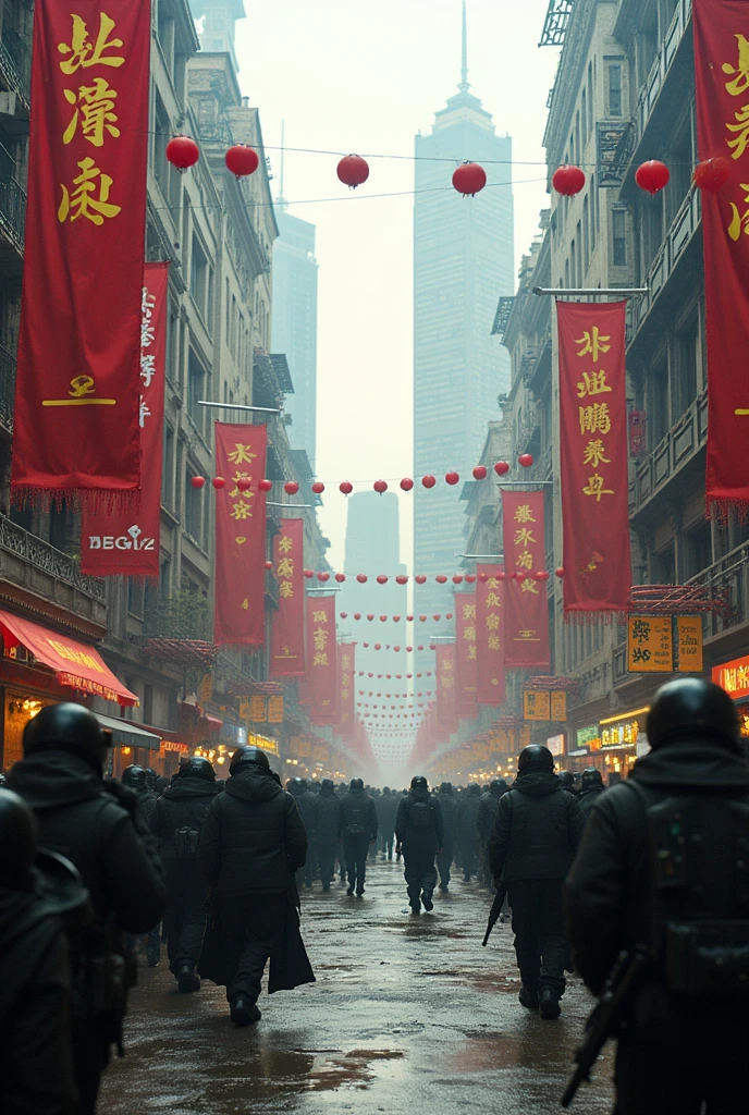 Luminous Panel:
A large LED panel, with propaganda of the Fire Nation (a symbol of fighting with fire), similar to billboards