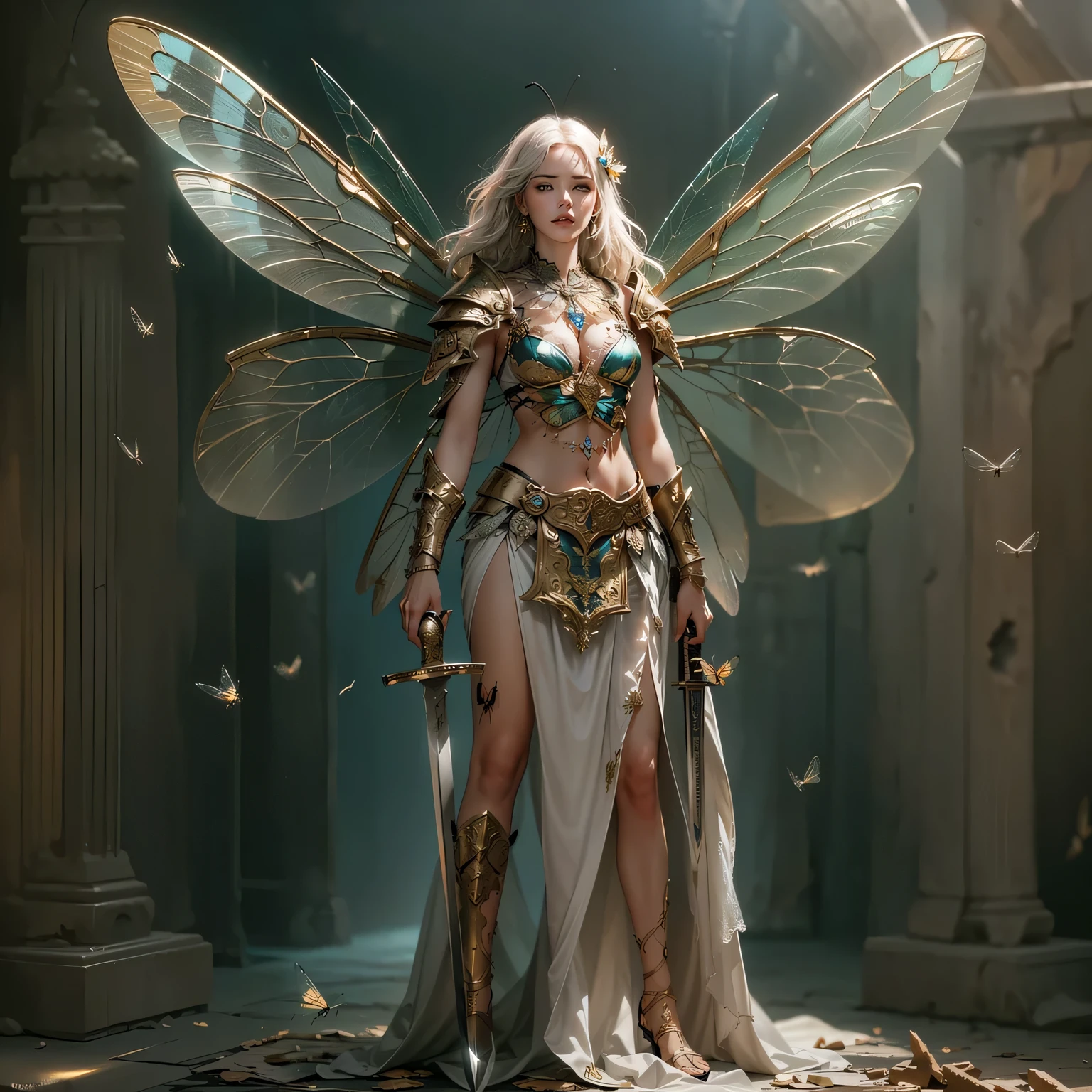 The original image was created on August 27, 2024.
Fairy warrior