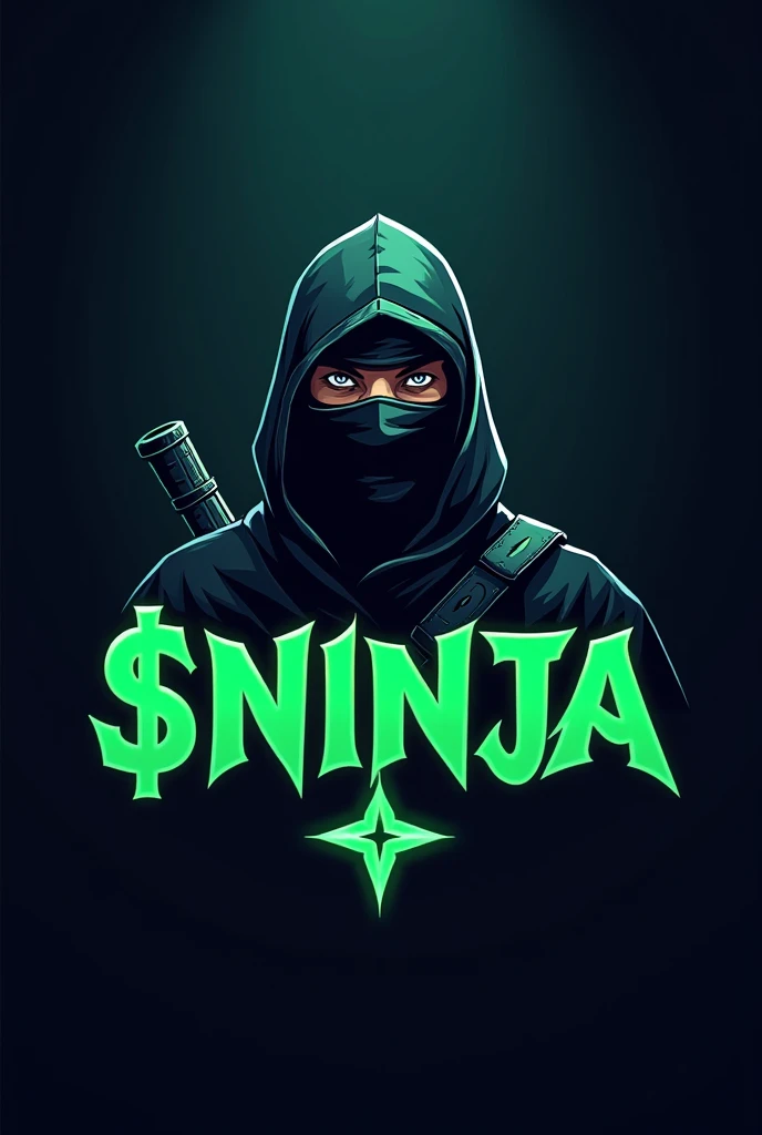 Dab Ninja 420 Gamer logo