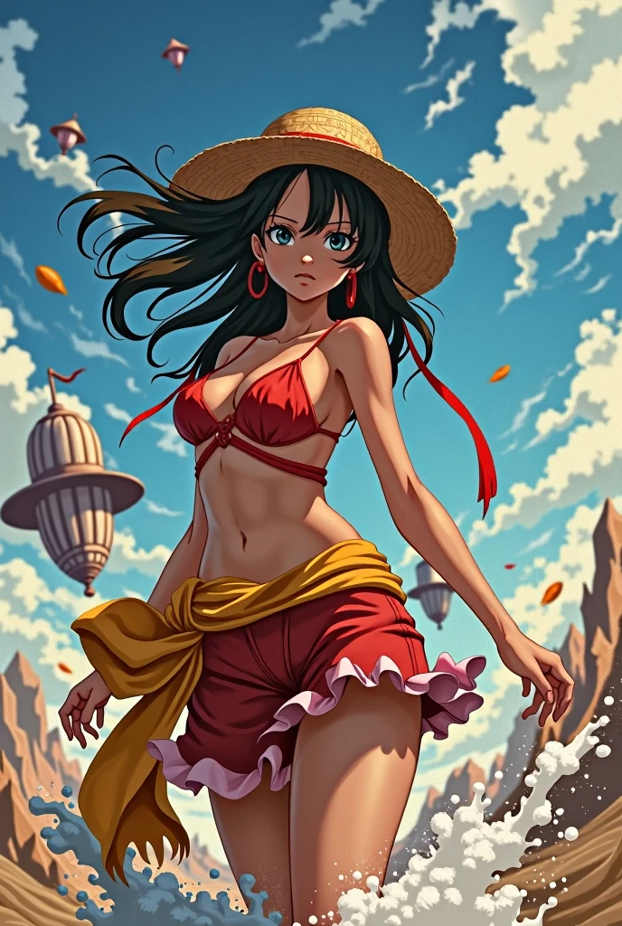1girl, Mexican female, red dress, cleavage, red hat, Mexican aesthetic clothing, traditional artesanía background, (best quality,4k,8k,highres,masterpiece:1.2),ultra-detailed,(realistic,photorealistic,photo-realistic:1.37),detailed eyes,detailed lips,extremely detailed face,long eyelashes,intricate traditional Mexican patterns,vibrant colors,warm lighting,cinematic composition