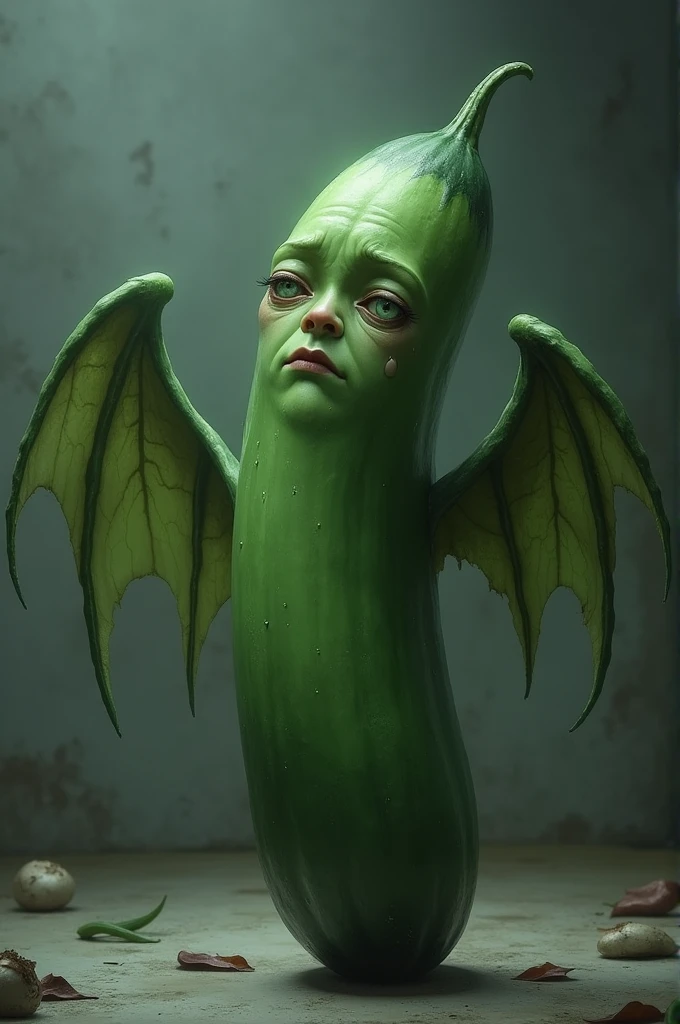 mushroom, penis, horror, scary, head penis with visage, angry, blood, in forest