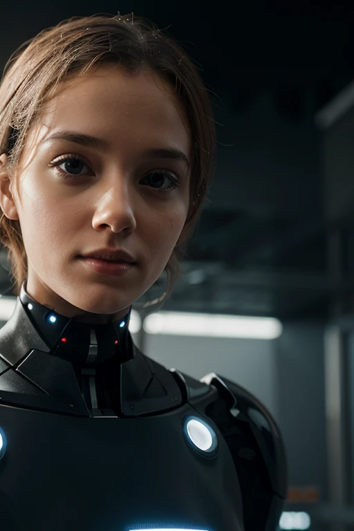 bellaramsey ((full body)) as an android
