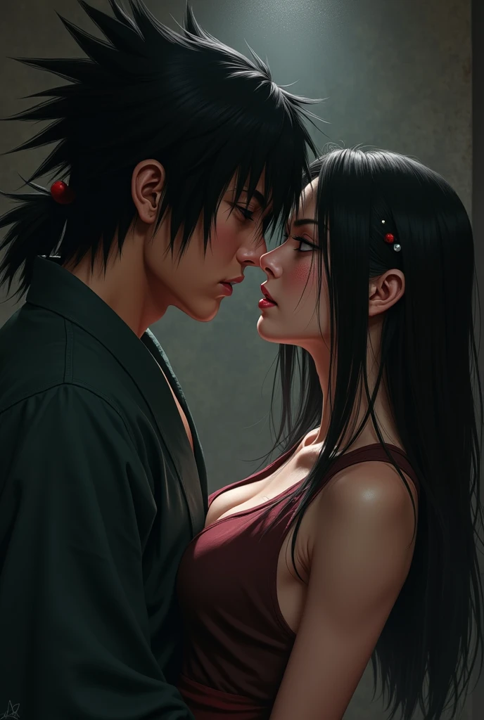 Hinata Hyuga e Naruto, Beijar, casamento, hiper detalhado, Perfect setting, amor, Aspereza