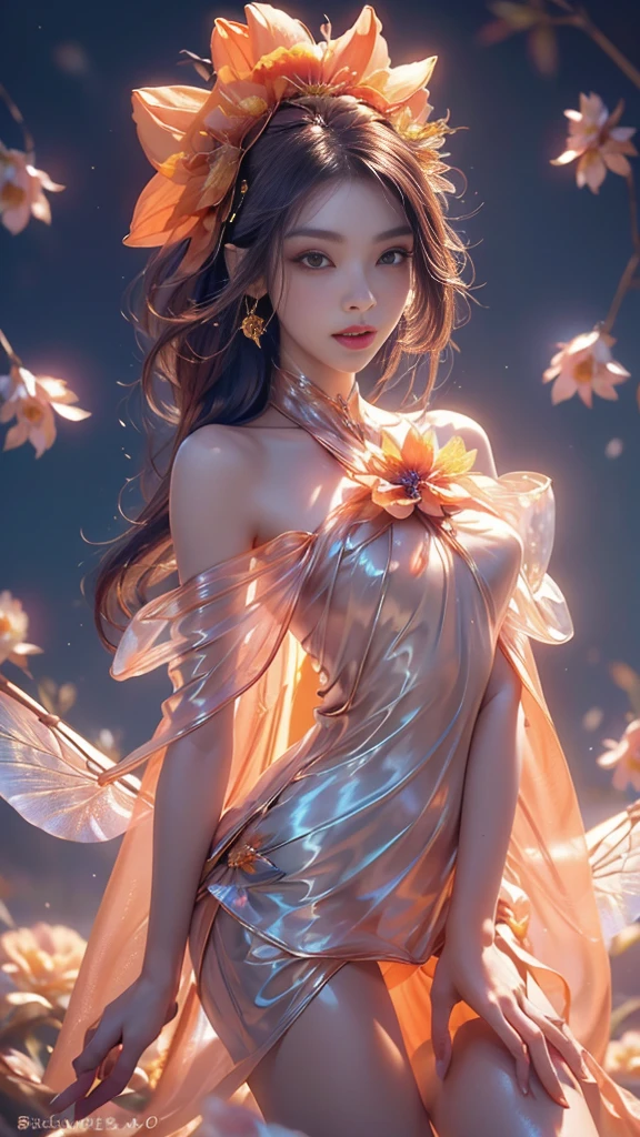 (Masterpiece, Top quality, Best quality, offcial art, Beautiful and aesthetic:1.2), (1girll:1.3), (Fractal art:1.3), 25yr old,