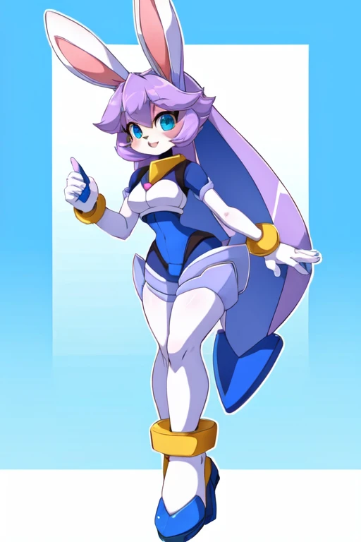 Furry female sara rabbit fusion sara rabbit and pandora Megaman 