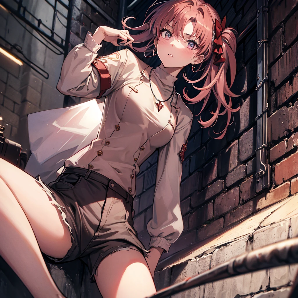 ((Night, Realistic Light, Best Quality, 8K, Masterpiece: 1.3)), Full Body, Petite If Girl, Slender Beauty: 1.4, Stand Abs: 1.1, (Red Hair, Red Big Eyes, Short Hair, Big: 1.2), Moist Silk Dress: 1.2, Bathroom, Super Slender Face, Full Eye Detail, Double Eyelids). {{Masterpiece}}, {{Best Quality}}}}, {{Super Detail}}, {{Illustration}}, {{Disheveled Hair}}, {{Masterpiece}}, {Highest Quality}, {{Super Detail}, {{{Illustration}, Beautiful scenes, clear facial features, hyperrealistic, octane rendering, UE5, high detail, hyper quality, high resolution, art station trend, Hyperrealism, Surrealism, HD, 16K, Telephoto Lens, Medium Close-Up, Split Lighting,