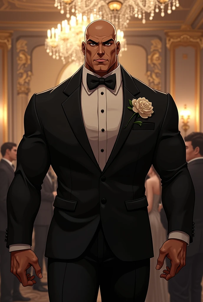embedding:zPDXLrl, medium shot, dutch angle, looking to the side, grabbing pec from behind, bara, 1boy, muscular male, hairy, mature, beard, wedding dress, pastel shades, bokeh