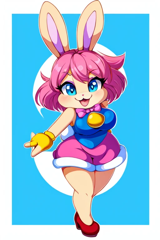 Furry female sara rabbit fusion sara rabbit and wendy mario bros 