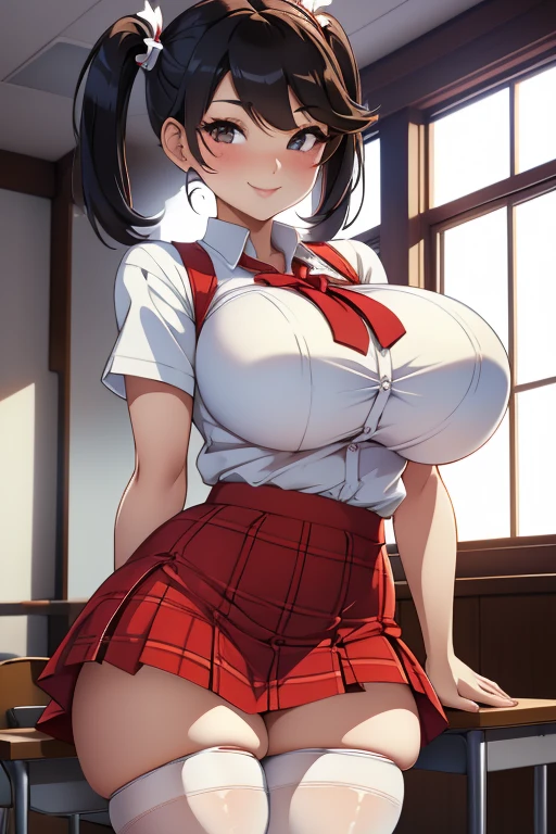 (Very large breasts、Cleavage:1.9),Kitasan Black(Horse Girl),Huge breasts,smile、(school uniform)、Cherry blossom trees、Outdoors、A large number of people、(Putting on a collar:1.5)、Earrings、Earrings、bracelet,(masterpiece, Highest quality, Highest quality, Official Art, beautifully、aesthetic:1.2), (Super detailed)、(Nipples:1.5),navel piercing,Shaved,Open your mouth,(Steam is coming out of the body:1.5)、Cleavageがある,(Cowboy Shot)、(Beautiful Face:1.5)、(Shirt lift:1.5)、flipping clothes,Upper Body、Exhibitionism,Short skirt、Skirt flipped up、White lace pants、garter belt,Highest quality、Animal ears、Breast milk is coming out、White micro panties、((Exposing the breasts))、(nsfw:1.5)、bright