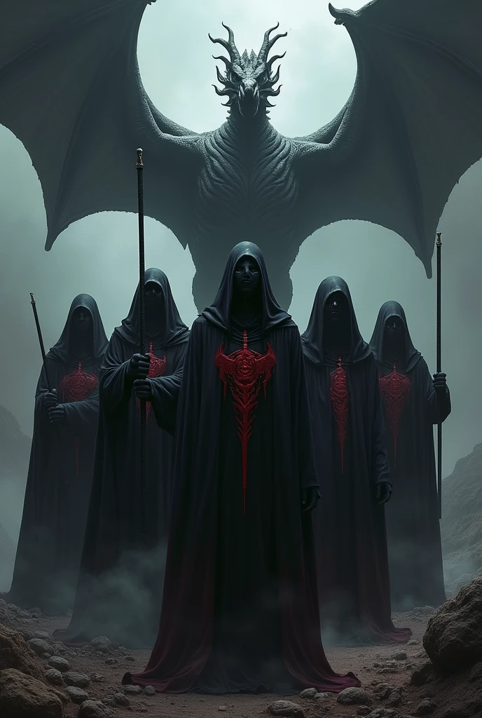 painting of a person with a scythe standing in a crowd of skulls, an ominous fantasy illustration, dan mumford tom bagshaw, beksinski and dan mumford, symmetrical epic fantasy art, noah bradley. sharp focus, noah bradley concept art, pete mohrbacher, peter mohrbacher digital art, high detailed beksinski painting, eerie nostalgic concept art