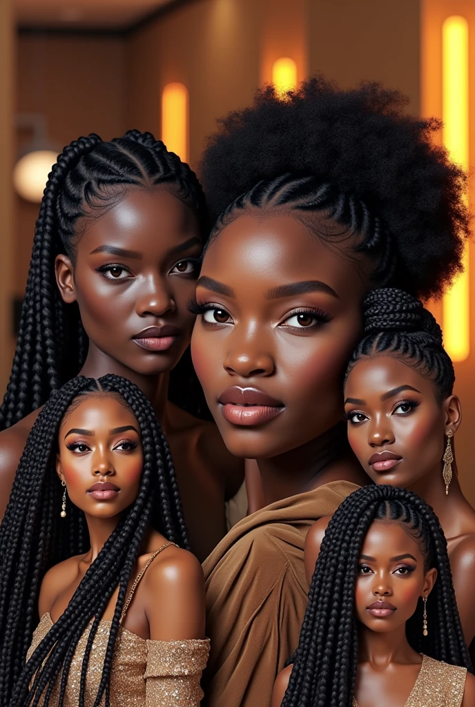 RAW photo, high quality photo portrait of beautiful ((zulu woman)), exotic beauty, ethnic zulu woman, sexy black woman, african beauty, cyberpunk background, high definition, high resolution, (high detailed face:1.2), (detailed skin texture), detailed mouth, detailed chin, detailed nose, dramatic lighting, cinematic lighting, high definition, high quality, Fujifilm XT3, studio photo, photoshoot, award winning photography, (by David LaChapelle:0.90), (by Annie Lebovitz:0.90)