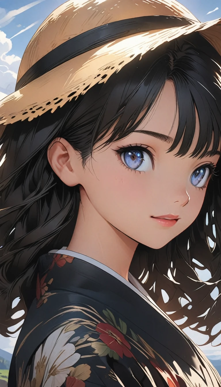 1girl, Herry Flowers, 1girl, tree, solo, aurora, fireworks, longhair, firefly, light_particles, pine_tree, snowflake_background, milky_way, aerial_fireworks, headaddress, behind arm, blue_eyes, smile, face focus, Photorealistic: 1.4 Detailed Face, Detailed Eyes, Glossy Skin, Full Body, Close Up, Gaze, Naked