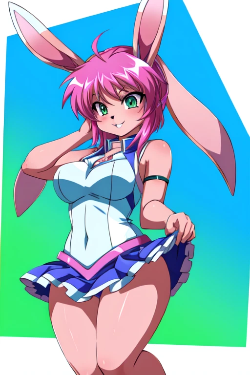 Furry female Sara rabbit fusion sara rabbit and mariah Beyblade 