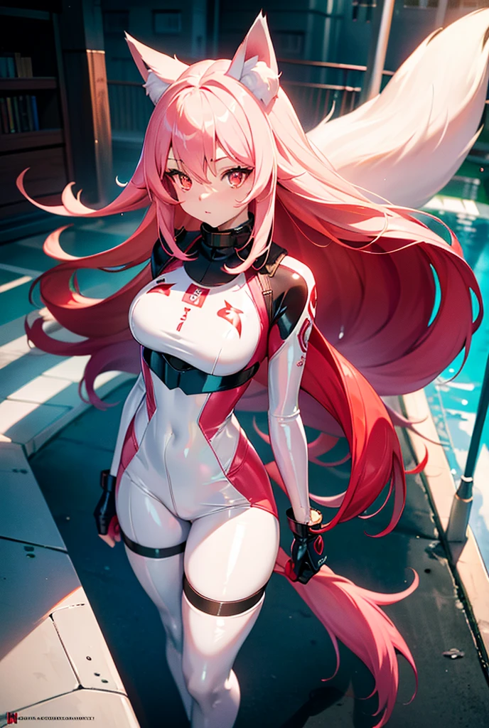 zerotwo, zero two, (green eyes:1.5), hairband, horns, long hair, pink hair, red horns, white hairband,
BREAK bodysuit, covered navel, pilot suit, red bodysuit, science fiction,
BREAK indoors, classroom,
BREAK looking at viewer, BREAK (masterpiece:1.2), best quality, high resolution, unity 8k wallpaper, (illustration:0.8), (beautiful detailed eyes:1.6), extremely detailed face, perfect lighting, extremely detailed CG, (perfect hands, perfect anatomy),