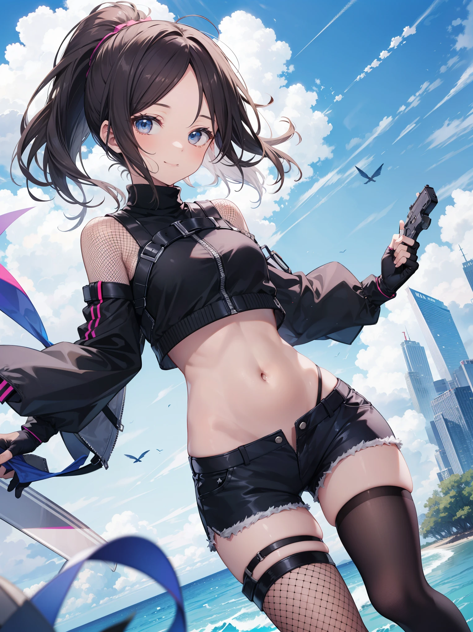 ((Best quality)), ((masterpiece)), (detailed:1.4), 3D, an image of a beautiful cyberpunk female,HDR (High Dynamic Range),Ray Tracing,NVIDIA RTX,Super-Resolution,Unreal 5,Subsurface scattering,PBR Texturing,Post-processing,Anisotropic Filtering,Depth-of-field,Maximum clarity and sharpness,Multi-layered textures,Albeo and Specular maps,Surface shading,Accurate simulation of light-material interaction,Perfect proportions,Octane Render,Two-tone lighting,Wide aperture,Low ISO,White balance,Rule of thirds,8K RAW,wet panties,Take the floral panties,white panties,can saw a trace on my underwear vagina,Pink floral panties, panties is very wet,The panties are so sheer you can see the pussy,(idle),Spread legs,tattoo between legs,((The pussy is shiny)),Both hands were tied,mons pubis,The labia majora are very large.