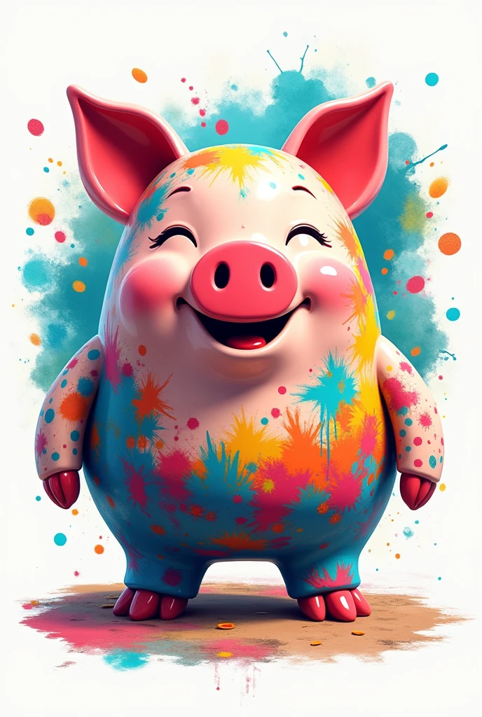 realistic, ((masterpiece)), ((best quality)), (detailed), cinematic, dynamic lighting, soft shadow, detailed background, professional photography, depth of field, intricate subsurface scattering, realistic hair,cyberwizard pig,magic, smoke, bubbles, acidzlime <lora:acidzlime:1>