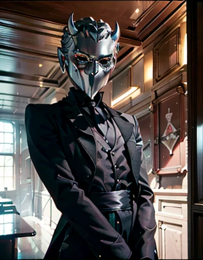 raw photo, thin 1 man, strict black suit, chrome devil mask, artistic pose, background of a ruined castle, 8k hd, DSLR, Soft lighting, high quality, film grain, Fujifilm XT3, (intricate details:0.9), (HdR, hyperdetailed:1.2)
Nameless Ghoul